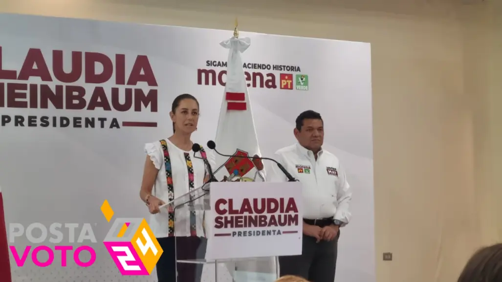 Claudia Sheinbaum acusa a Calderón de pactar con el crimen