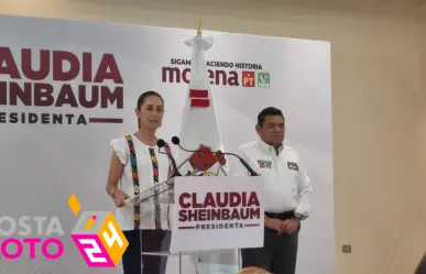 Claudia Sheinbaum acusa a Calderón de pactar con el crimen