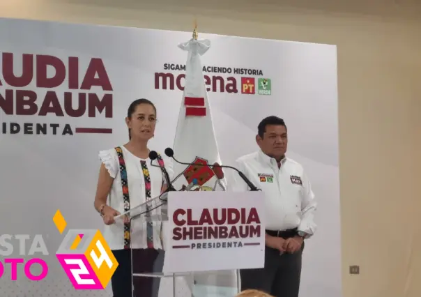 Claudia Sheinbaum acusa a Calderón de pactar con el crimen