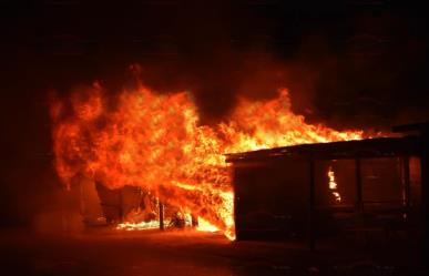 Se incendia otro tianguis en Matamoros