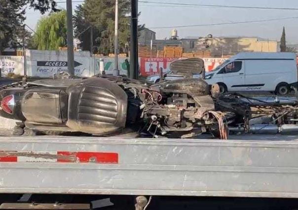 Motociclista muere en la Toluca-Palmillas