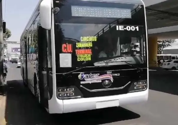 Autobuses eléctricos ya están en ruta en el Valle de Toluca