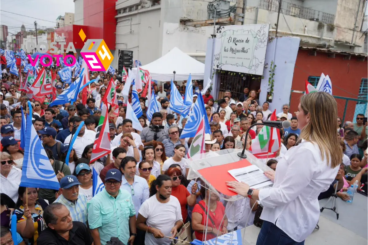 Alejandra Cárdenas Castillejos, candidata a diputada local. Foto: Oscar Pineda