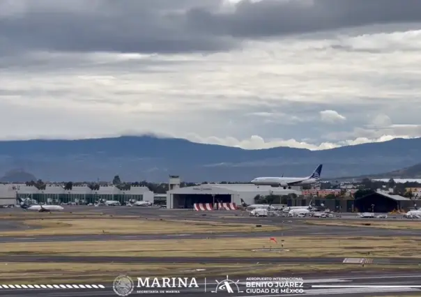 Muere pasajero en Terminal 2 del AICM: sufrió un paro cardiaco