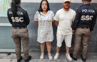 Detienen a pareja de presuntos cabecillas de “La Unión Tepito