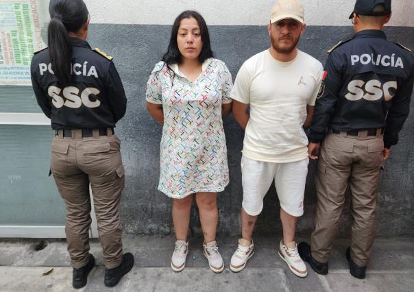 Detienen a pareja de presuntos cabecillas de "La Unión Tepito