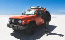 Visitan deportistas del Exatlón la salinera de Guerrero Negro en Mulegé
