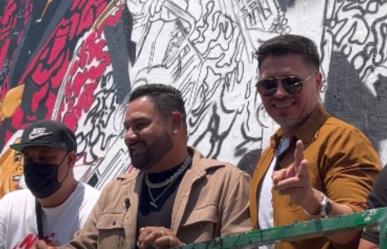 Banda MS tiene su mural en la Ciudad de México