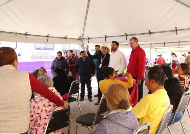 Llevan Caravana de la Salud a San Antonio de las Alazanas en Arteaga