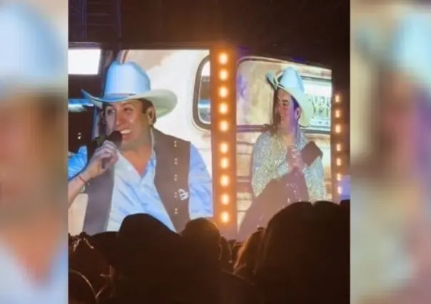 Julión Álvarez y Alfredo Olivas cantan corrido en Chihuahua y los multan (VIDEO)