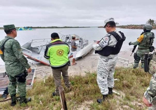 Localizan con vida a pescador desaparecido tras paso de tormenta en La Pesca