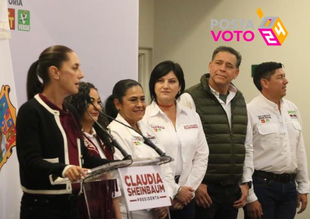 Claudia Sheinbaum asegura que en Tamaulipas se llevarán hasta el tercer Senador