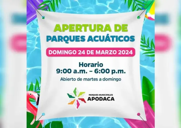 Disfruta las vacaciones de Semana Santa en parques acuáticos de Apodaca
