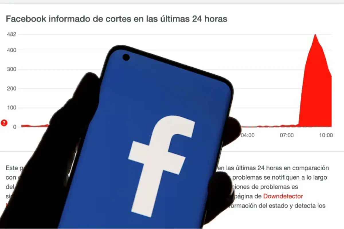 ¡Hola dios, soy yo de nuevo!, reportan fallas en Facebook y Messenger. Foto: Captura de pantalla