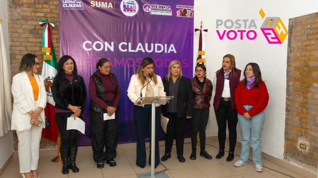 Reiteran mujeres morenistas en Nuevo León su apoyo a Claudia Sheinbaum