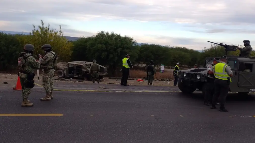 Fallece soldado en accidente carretero en Victoria Zaragoza, Tamaulipas