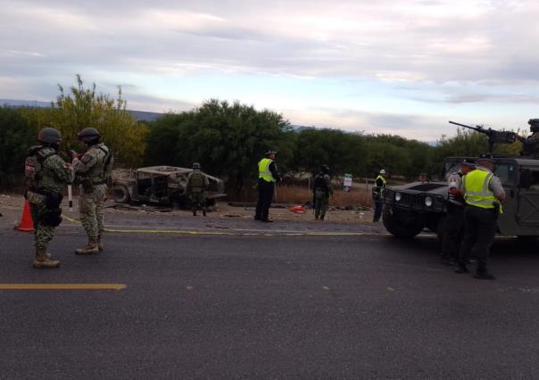 Fallece soldado en accidente carretero en Victoria Zaragoza, Tamaulipas