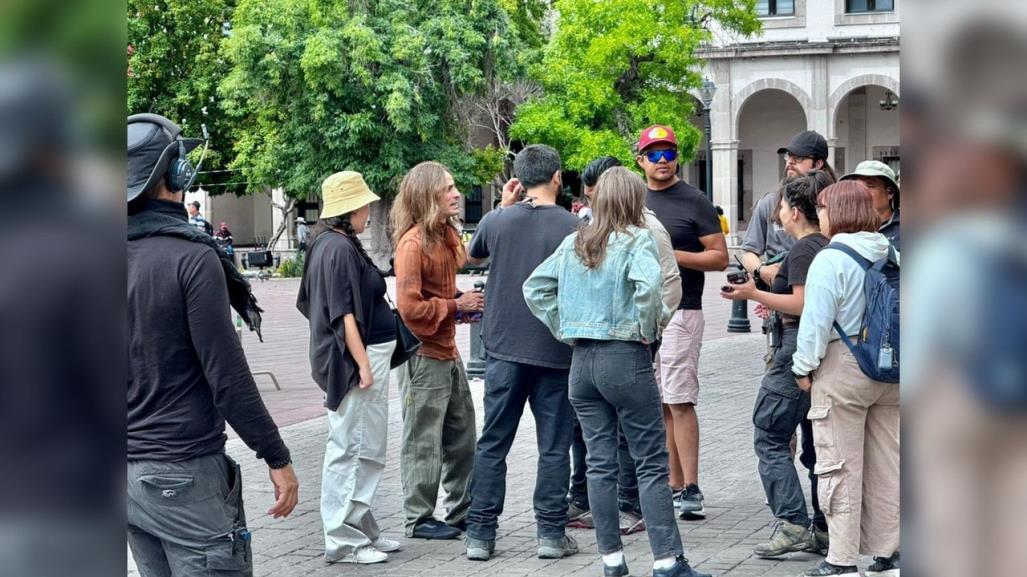 Filman serie de Netflix “Las hermanas Guerra” en el centro de Durango