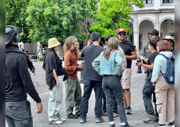 Filman serie de Netflix “Las hermanas Guerra” en el centro de Durango