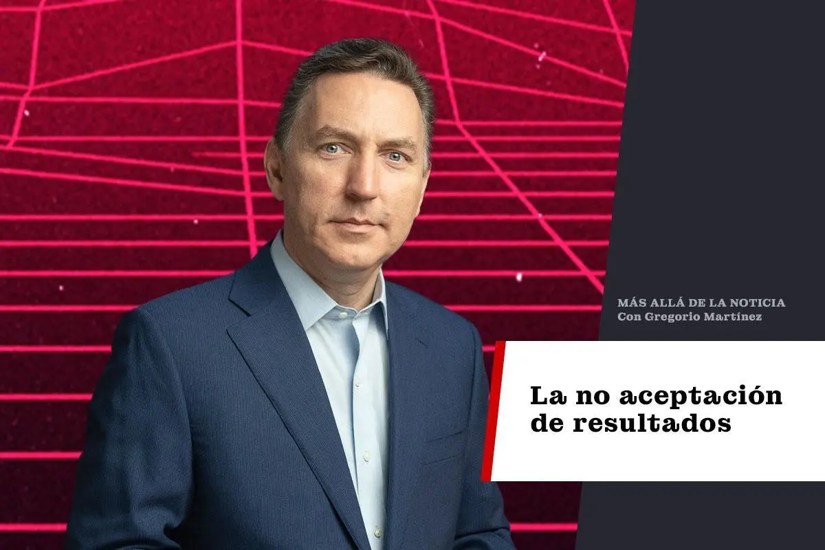 La no aceptación de resultados