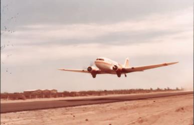 El Avión que se estrelló en una colonia de La Paz, BCS: DC-3, 1967