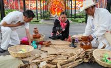 Celebran pueblos originarios el Festival del Quinto Sol