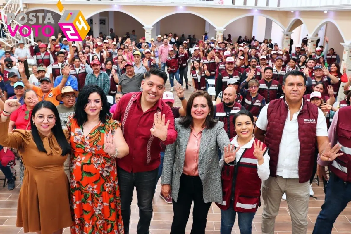 Alma Alcaraz en Villagrán, Guanajuato Foto: X(Twitter) @AlmaAlcarazH