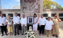 Cenizas de Angélica Balado reposan en el Cementerio General de Mérida