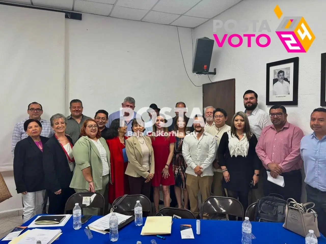 Firman en Los Cabos Acuerdo Nacional por la Integridad Electoral en BCS. I Foto: Irving Thomas, POSTA.