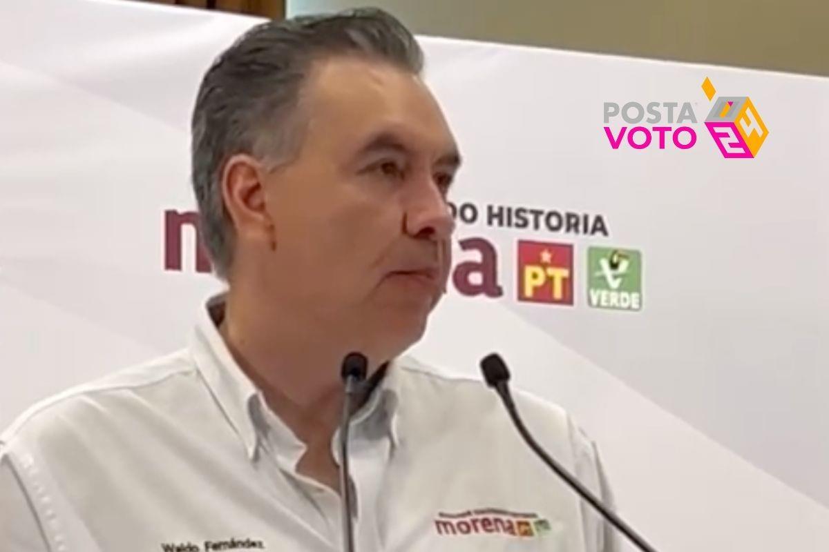 Califica Waldo como inequidad en la contienda tras regresar PAN a la coalición