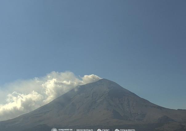 Alerta amarilla en el Popocatépetl: sin caída de ceniza en Edomex