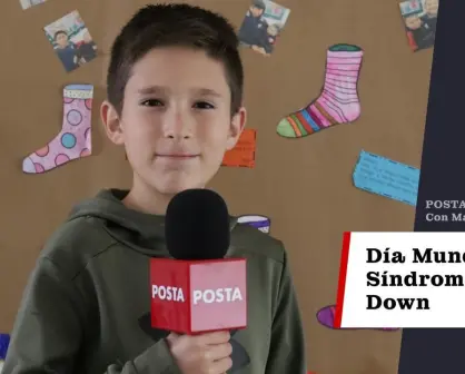 Día Mundial del Síndrome de Down; ¿Tú ya traes tus calcetines diferentes?