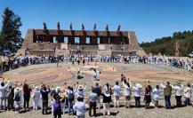 Reciben equinoccio de primavera con el fuego nuevo en el Centro Ceremonial Otomí