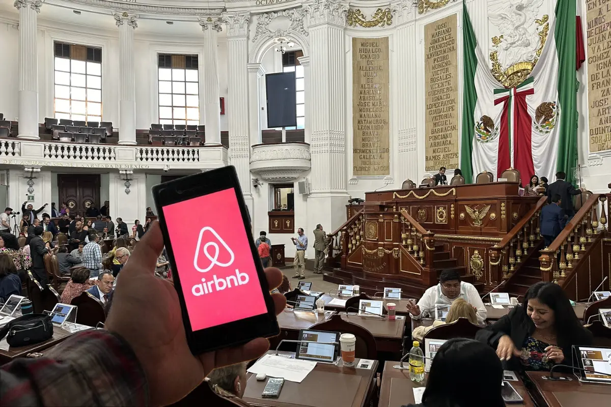 Congreso CDMX admite reforma para regular plataformas de hospedaje como Airbnb. Foto: Congreso CDMX/ Airbnb