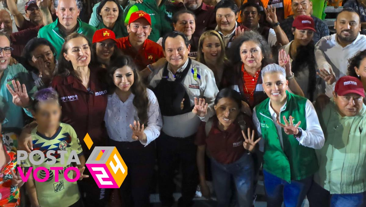 El candidato aseguró que con su gobierno llegará el humanismo a Yucatán Fotos: Cortesía