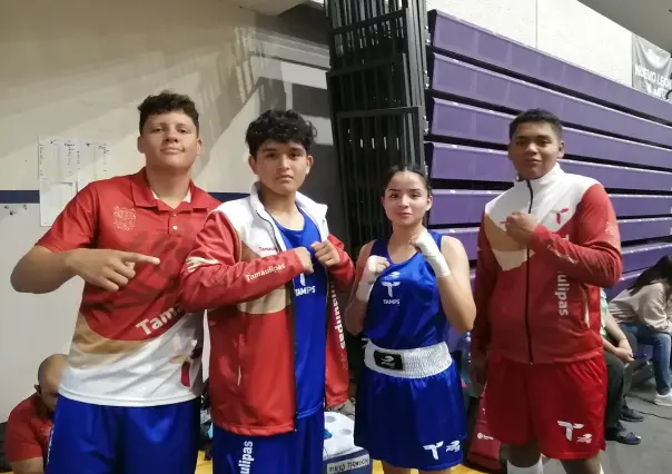 Pasan a semifinales la selección Tamaulipeca de box