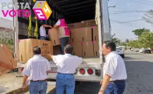 El INE Yucatán recibe material electoral para la elección del  2 de junio