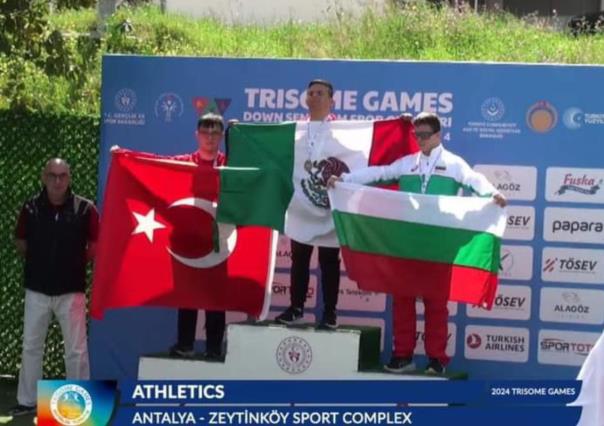 Paratleta tamaulipeco gana oro e impone récord mundial en Turquía