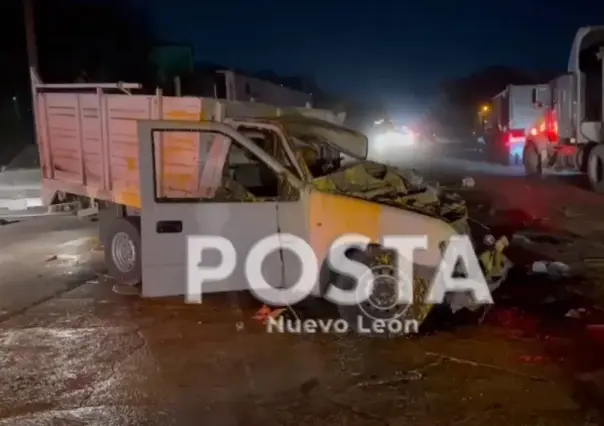 Dormita conductor y choca contra tráiler en la Carretera a Monclova