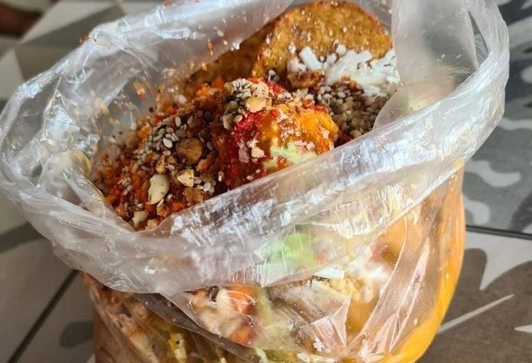 La botana El Mugrero no es de una tienda o negocio exclusivo. Foto: Redes Sociales.