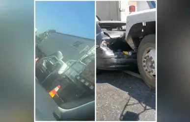 Colapsa autopista Toluca-Atlacomulco por choque múltiple (VIDEO)