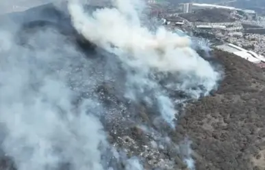 Controlan incendio forestal en Atizapán (VIDEO)