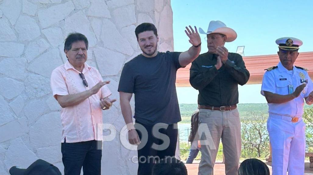 Samuel García supervisa proyectos en Nuevo León abordo de la Cybertruck