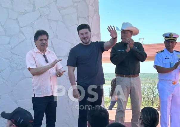 Samuel García supervisa proyectos en Nuevo León abordo de la Cybertruck