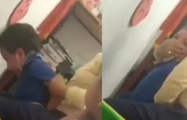 Maestra maltrata a niño de 3 años en un kínder: impactante video