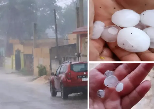 Clima en Yucatán: ¿Por qué cayó granizo en Peto y Temozón?