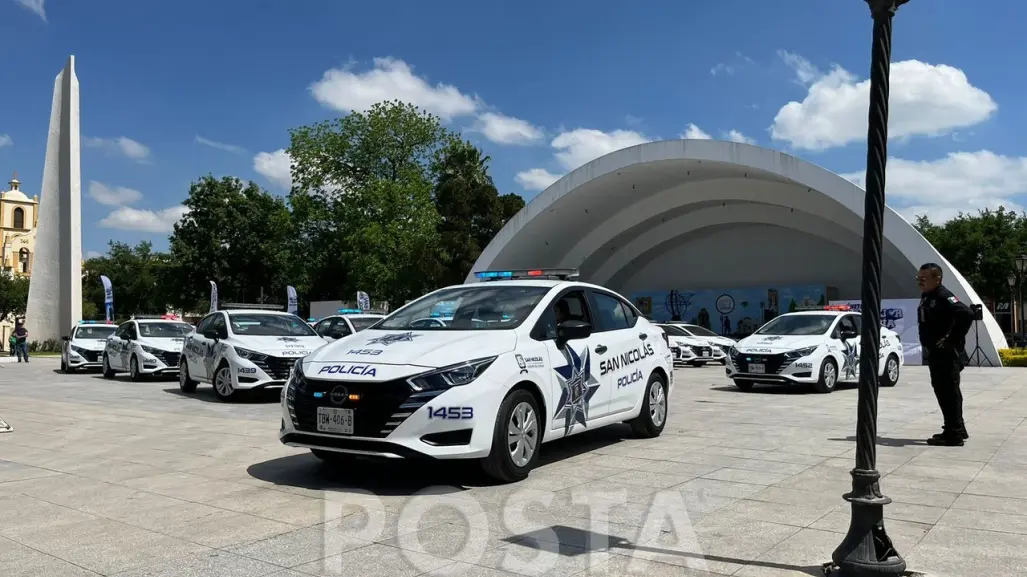 Entrega San Nicolás 40 patrullas e inicia operativo de seguridad