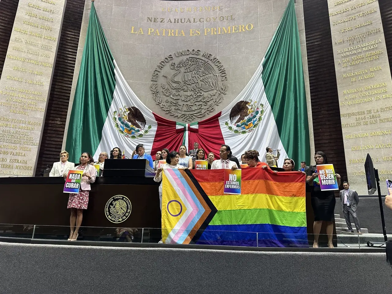 “Nada que curar”: Diputados aprueban prohibición de terapias de conversión. Foto: @genarolozano