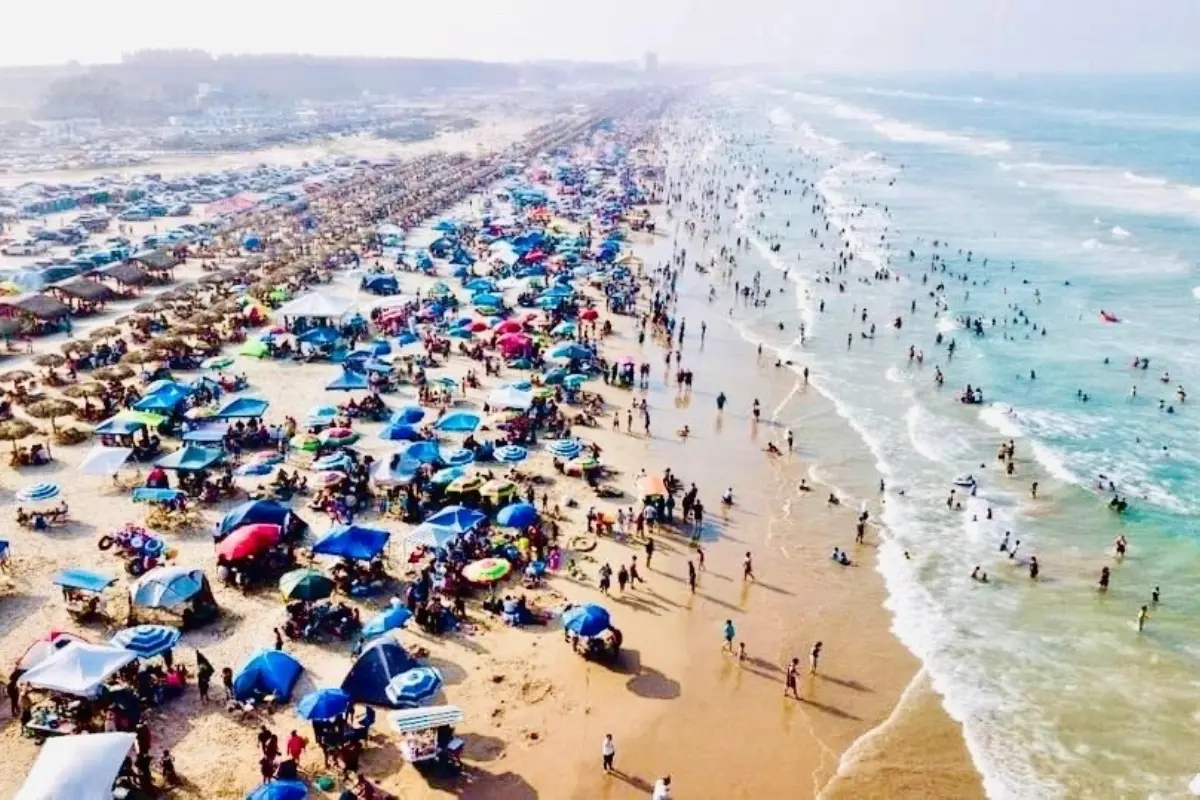 Playa Miramar en temporada vacacional. Foto: Ilustrativa