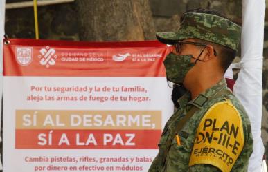 Con Sí al Desarme, Sí a la Paz, puedes recibir hasta 20 mil pesos por tu arma